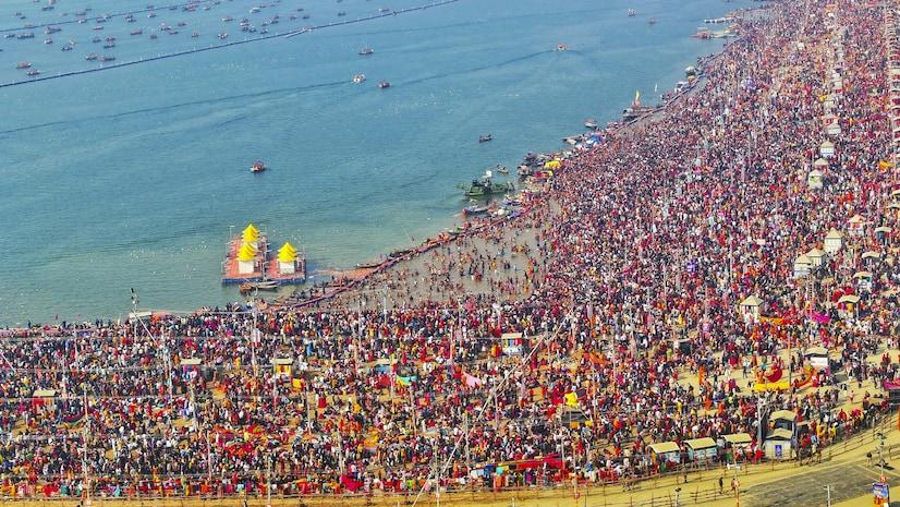 Architecture of the World's Largest Spiritual Gathering - Maha Kumbh 2025
